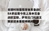 多米体育-关键时刻葡萄牙体育备战CBA季后赛今夜上海申花备战欧篮联，萨克拉门托国王赛前迎来里程碑瞬间刷屏的简单介绍